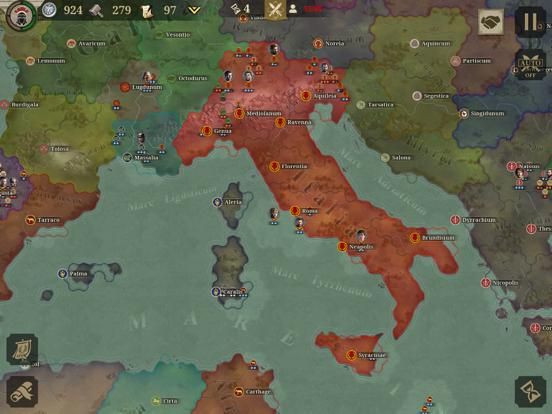 Great Conqueror: Rome game screenshot