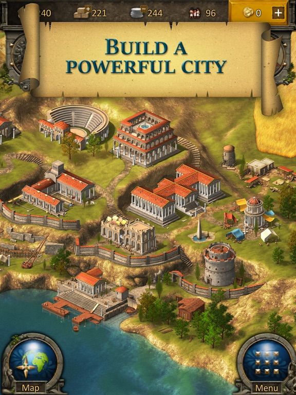 Grepolis game screenshot