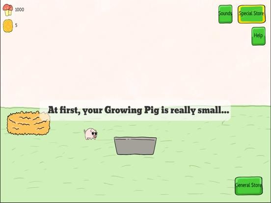 Growing Pig game screenshot