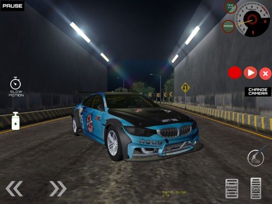 GTR Drift Simulator App Screenshot