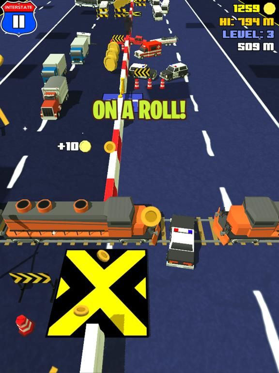 Guard Rail Runaway App Screenshot
