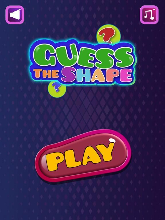 Guess The Shape Quiz Pro game screenshot