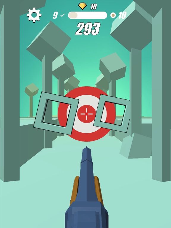 Gun Shooter Maze game screenshot