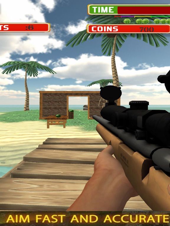 Gun Shooting Fruit Expert game screenshot