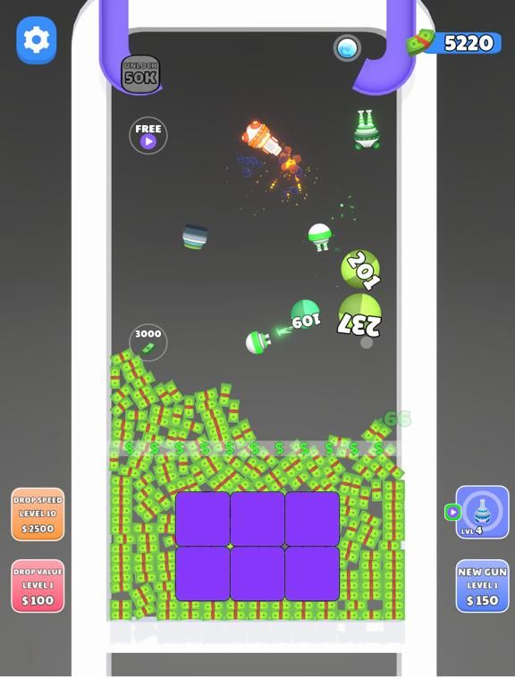 Guns and Bounce game screenshot