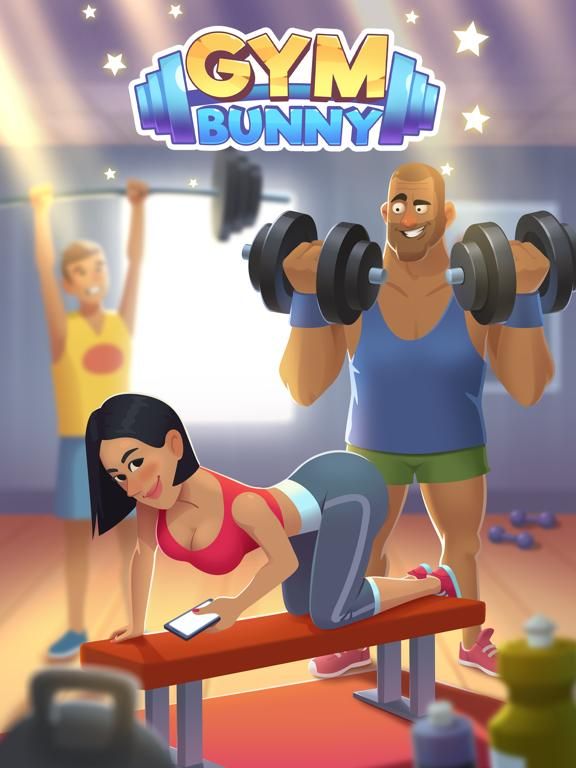 Gym Bunny game screenshot