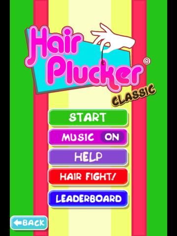 Hair Plucker game screenshot