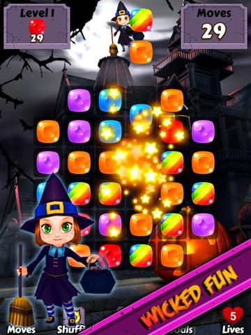 Halloween Candy Mania game screenshot