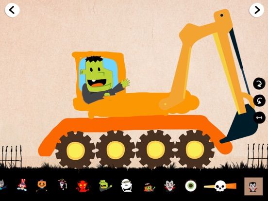 Halloween Car:Kids Game(Full) game screenshot