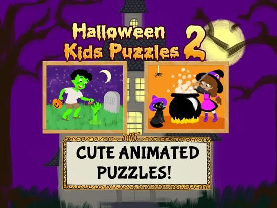 Halloween Kids Puzzles 2: Gold game screenshot