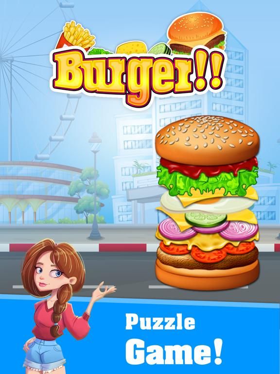 Hamburger Cooking Game game screenshot