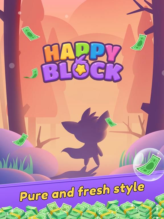 Happy Block-Classic Puzzle App Screenshot