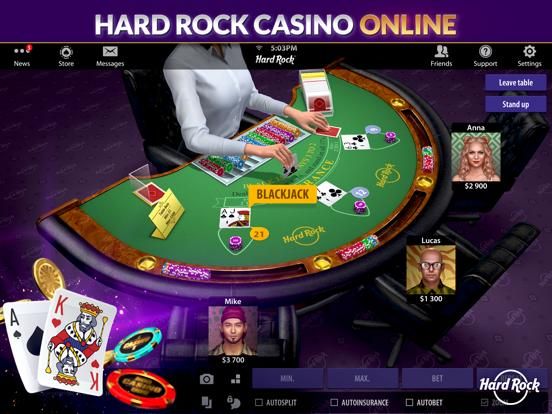 Hard Rock Blackjack & Casino game screenshot