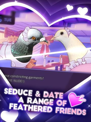 Hatoful Boyfriend game screenshot