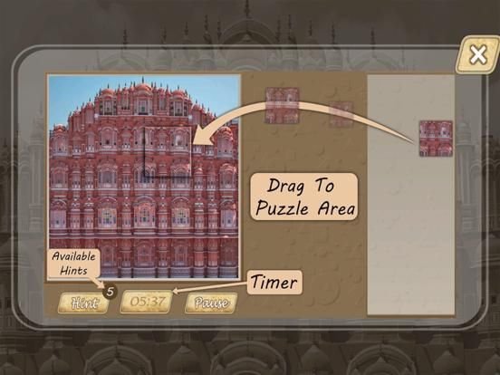 Hawa Mahal game screenshot
