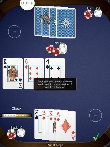 Heads Up: Omaha (1-on-1 Poker) game screenshot