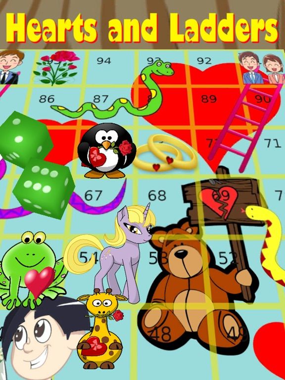 Hearts and Ladders Pro App Screenshot