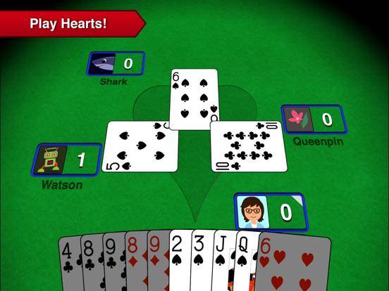 Hearts plus plus game screenshot