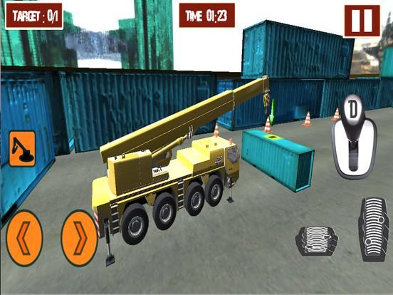 Heavy construction crane 2017 game screenshot