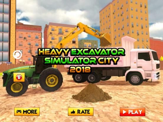 Heavy Excavator Simulator 2018 game screenshot