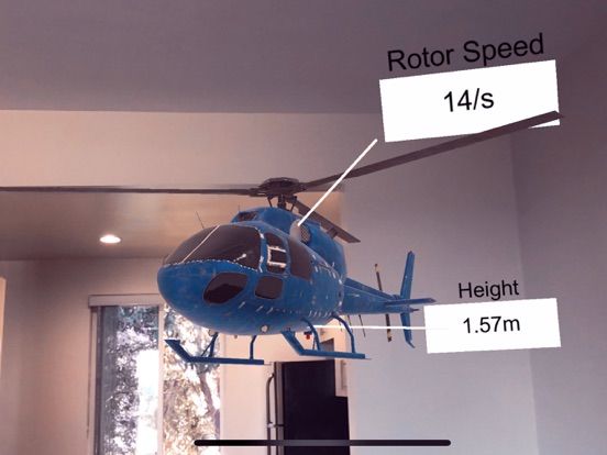 Helicopter Pilot AR App Screenshot