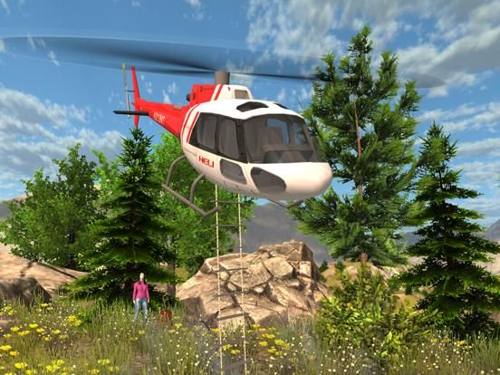 Helicopter Rescue Simulator game screenshot