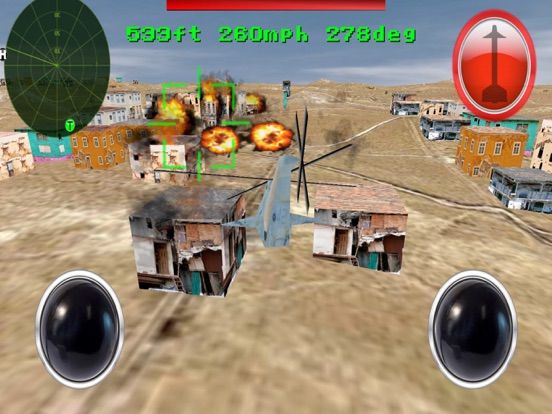 Helicopter Wars game screenshot