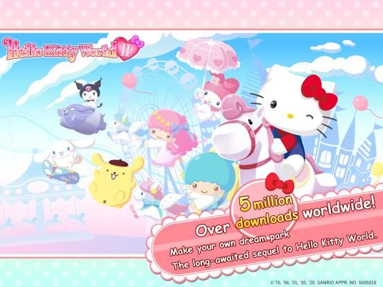 Hello Kitty World 2 game screenshot