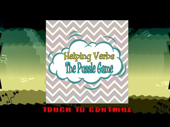 Helping Verbs -The Puzzle Game App Screenshot