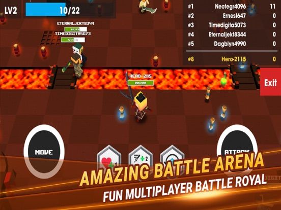 Heroes Battle Royale Arena App Screenshot