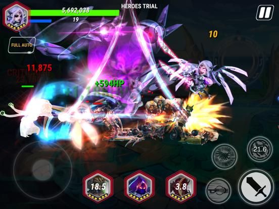 Heroes Infinity game screenshot
