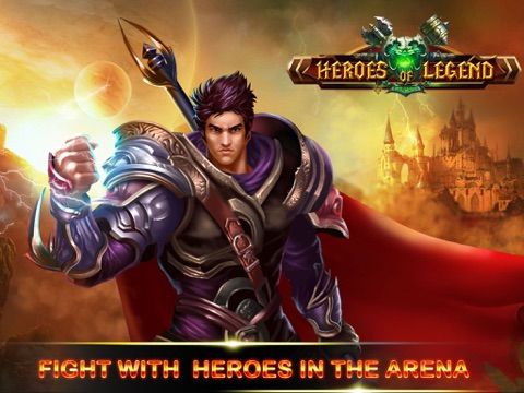 Heroes of Legend : Castle Defense game screenshot