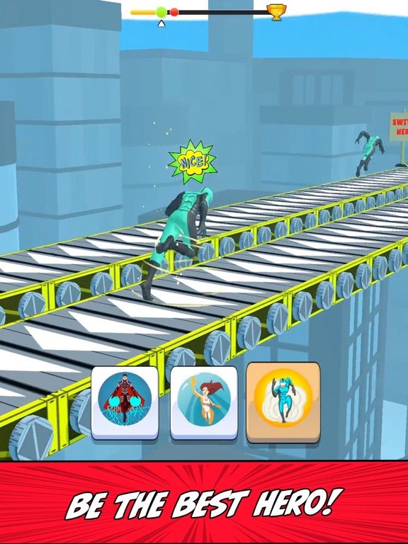 Heroes Race game screenshot