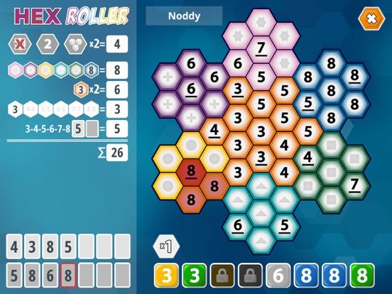 HexRoller App Screenshot