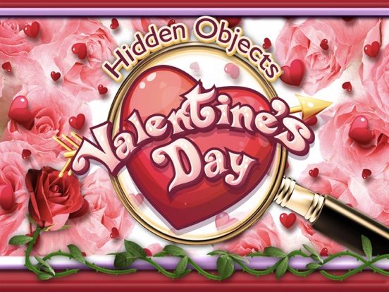 Hidden Object Valentines Day game screenshot