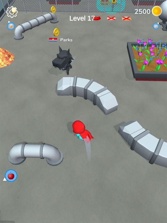 Hiding Race 3D App Screenshot