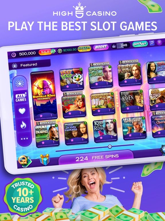 High 5 Casino for iOS game screenshot