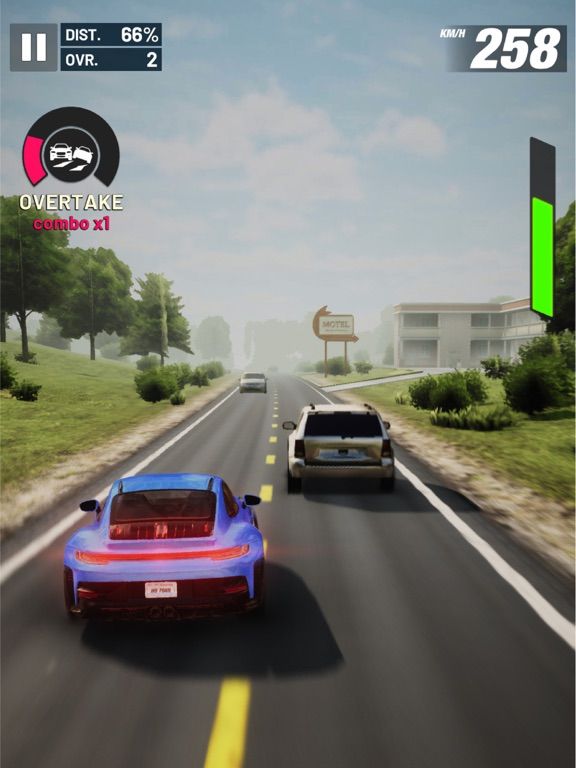 Highway Overtake game screenshot