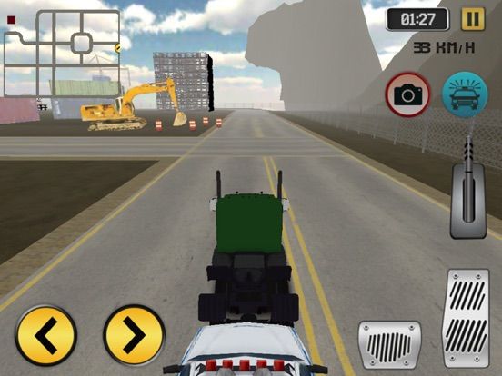 Highway Police Truck Driving game screenshot