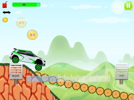 Hill Climb Car App Screenshot