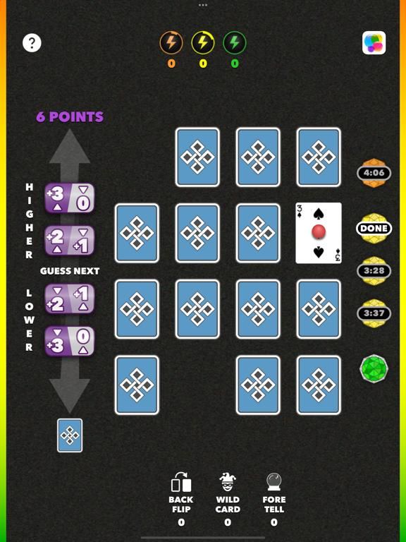HiLow Gems App Screenshot