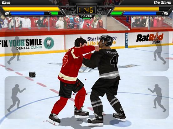 Hockey Fight Pro game screenshot