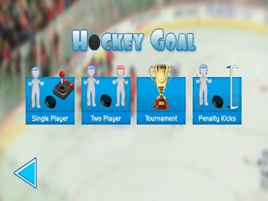 Hockey Goal Scorer game screenshot