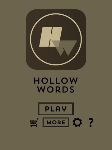 Hollow Words game screenshot