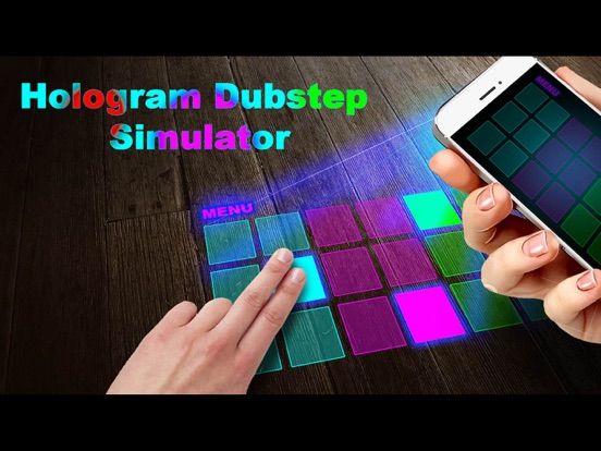 Hologram Dubstep Simulator game screenshot