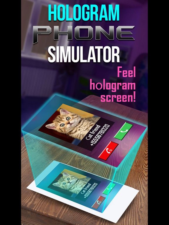 Hologram Phone Simulator game screenshot