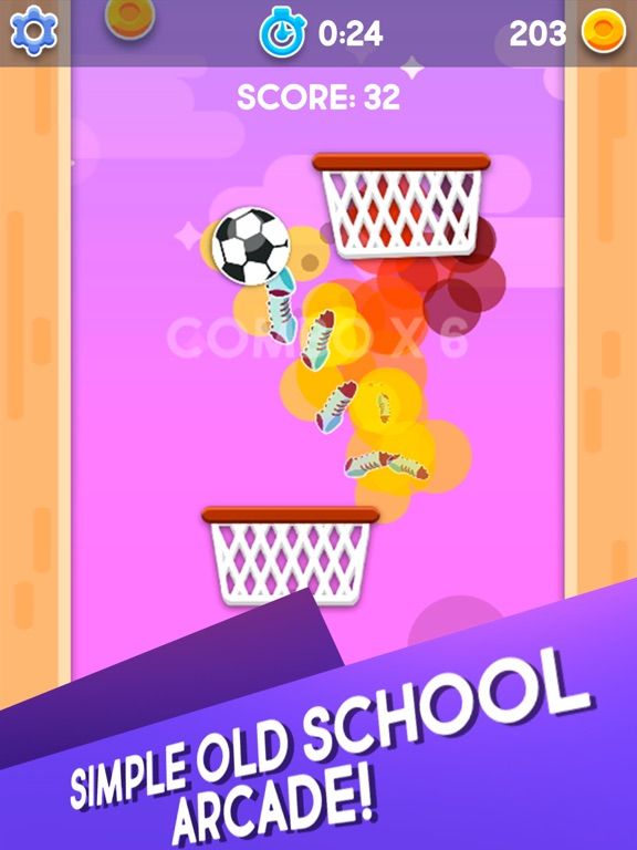 Hoop Hit Ball App Screenshot