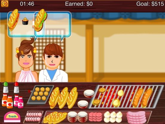 Hotdog Shop game screenshot