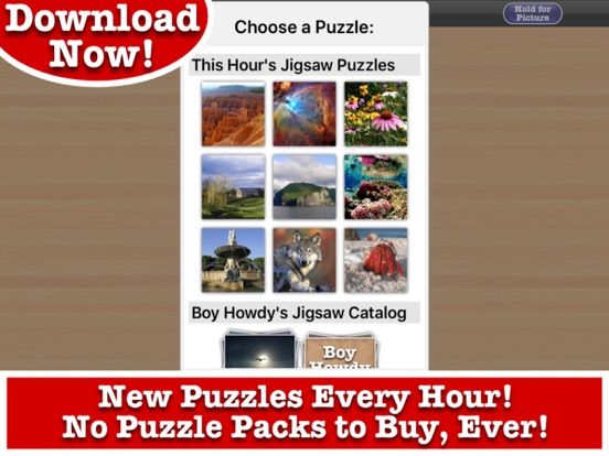 Hourly Free Jigsaw Puzzles game screenshot