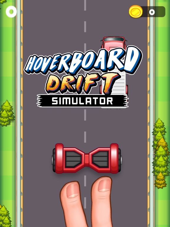 Hoverboard Drift Sim game screenshot